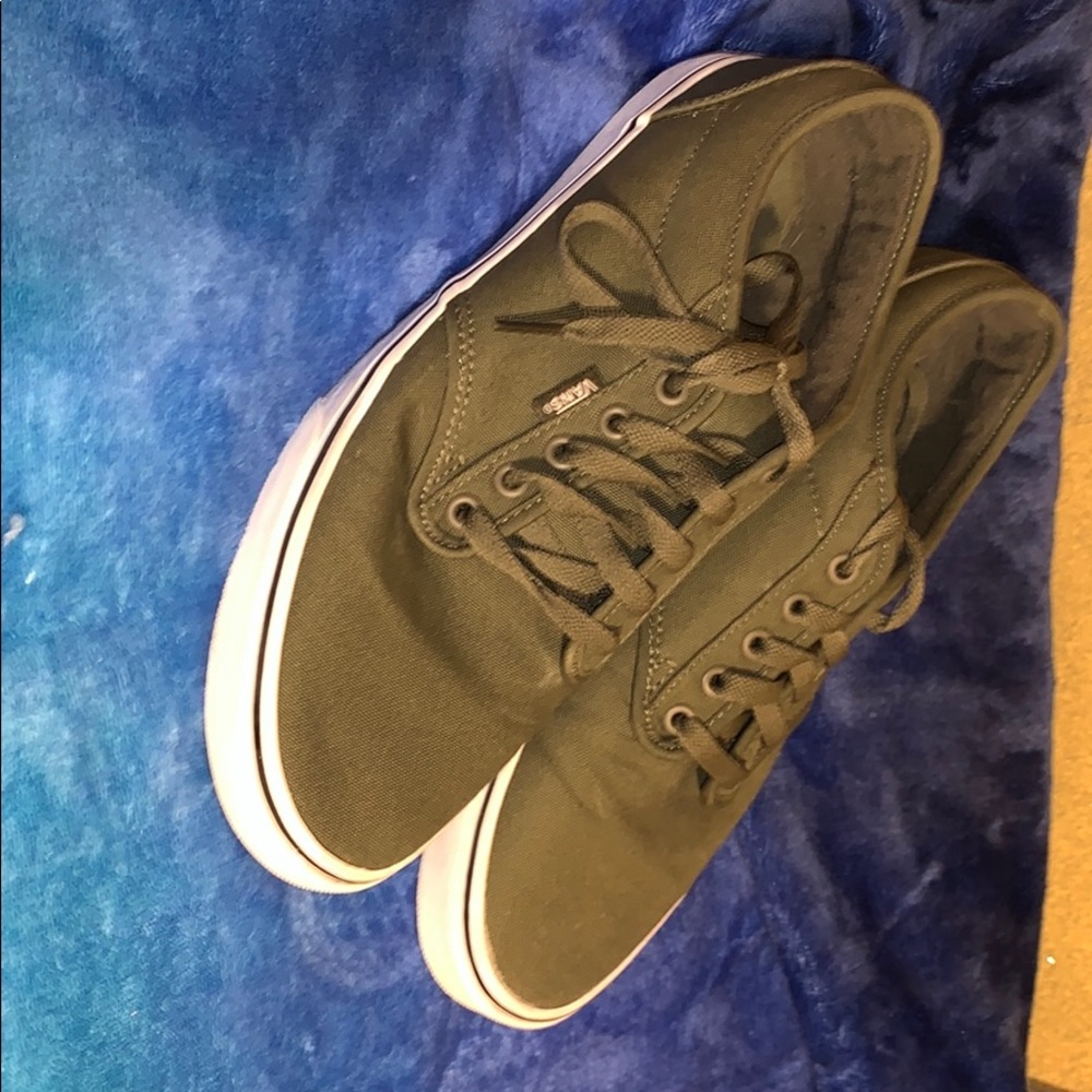 Olive/army green VANS